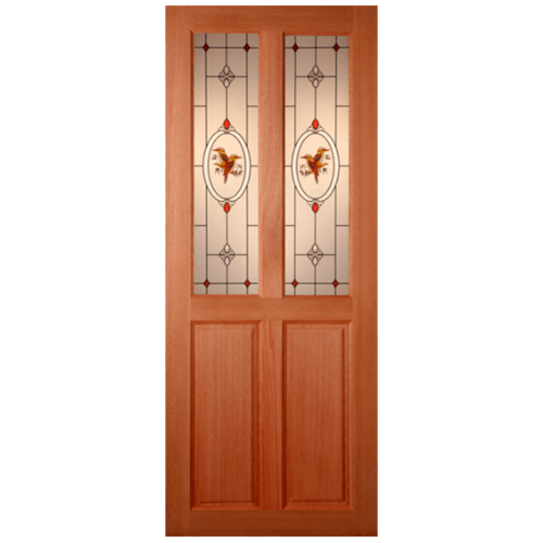 ประตูกระจกสยาแดง SS-02/2 70x180 cm.