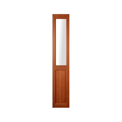 ประตูกระจกสยาแดง SL (กระจกฝ้า) ขนาด 40x185cm.