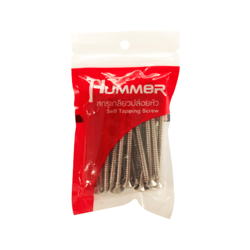 HUMMER สกรูเกลียวปล่อยหัว F-HM1030 ขนาด 10x3 (25ตัว/แพ็ค)