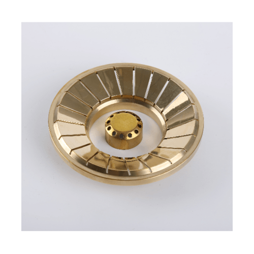 CLOSE ฝาเฟืองทองเหลืองสำหรับเตาแก๊ส (Ø90 มม.)  G052-BR  สีทอง