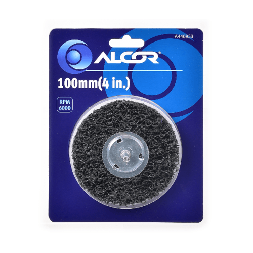 แผ่นขัดลอกสนิมมีแกน 100MM (4”) รุ่น A446953 ALCOR