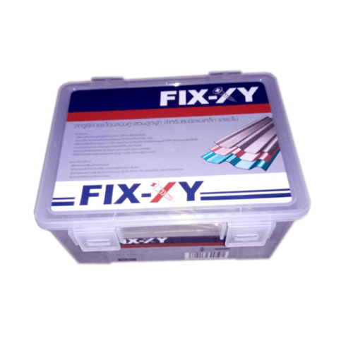 FIX-XY สกรูยึดกระเบื้องลอนคู่ปลายแหลม ขนาด #10 ยาว 3.5นิ้ว (88มม.) บรรจุ 80ตัว/กล่อง สีทอง