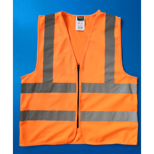 เสื้อจราจรสะท้อนแสง รุ่น Z0007-J2L ขนาด L ProTx สีส้ม 
