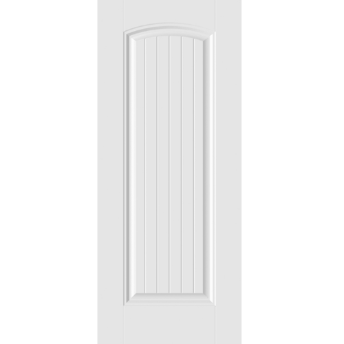 ประตู HDF บานทึบฟักเต็มบาน HDF-S05 80x200ซม. สีขาว HOLZTUR