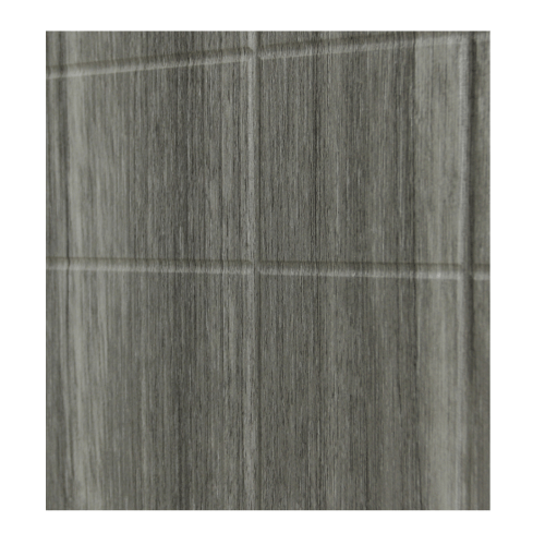 HOLZTUR ประตูปิดผิวพีวีซี บานทึบทำร่อง PVC-P24-2 80x200ซม. GRAY PINE