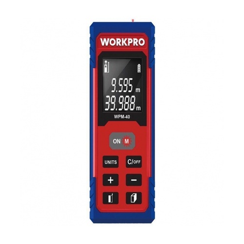 WORKPRO เลเซอร์วัดระยะแบบมือถือ 40ม. รุ่น W068005