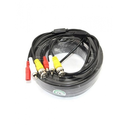 LINK สายสัญญาณกล้องวงจรปิด 20M BNC Cable รุ่น BNC-20M สีดำ