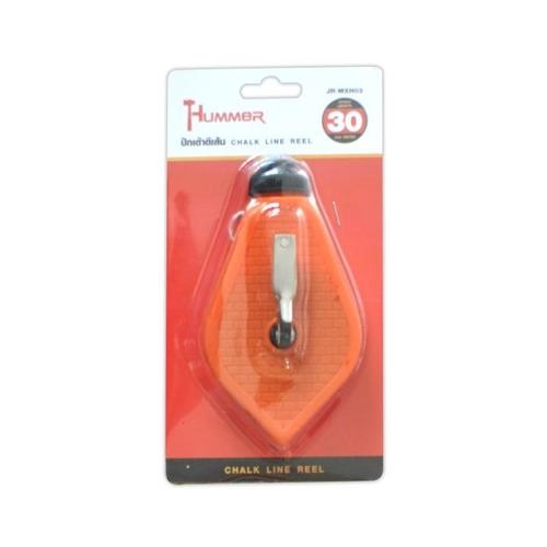 HUMMER ปักเต้าตีเส้น 30 เมตร สีส้ม รุ่น JR-MXH03