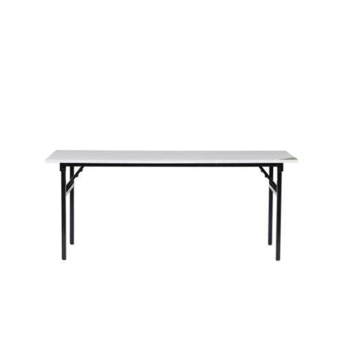โต๊ะพับอเนกประสงค์ ลายไม้ สีไวท์โอ๊ค S-18075G.W 180 cm