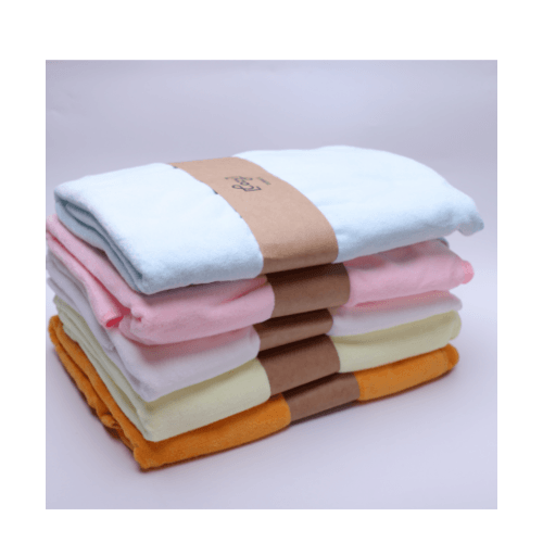 COZY ผ้าไมโครไฟเบอร์ รุ่น BQ016-WH ขนาด 70x140 ซม.  สีขาว