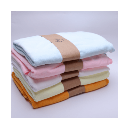 COZY ผ้าไมโครไฟเบอร์ รุ่น BQ016-PK ขนาด  70x140 ซม.  สีชมพู