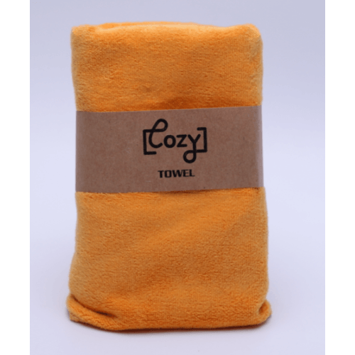 COZY ผ้าขนหนูไมโครไฟเบอร์ 30x70ซม. BQ015-OR สีส้ม
