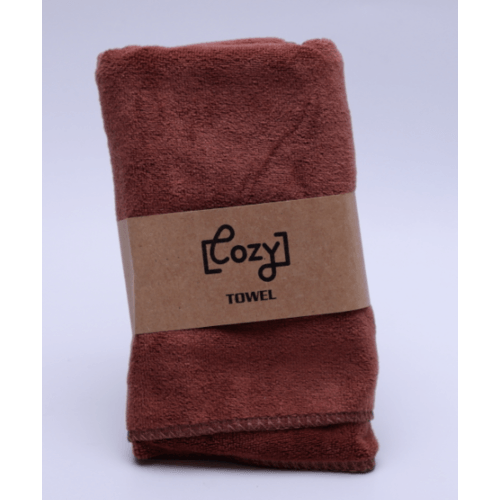 COZY ผ้าไมโครไฟเบอร์ รุ่น BQ015-BN ขนาด 30x70 ซม. สีน้ำตาล