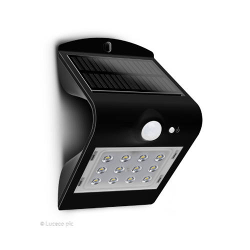 LUCECO ไฟ LED ผนังโซล่าร์เซลล์ 1.5W รุ่น LEXS22B40-GH