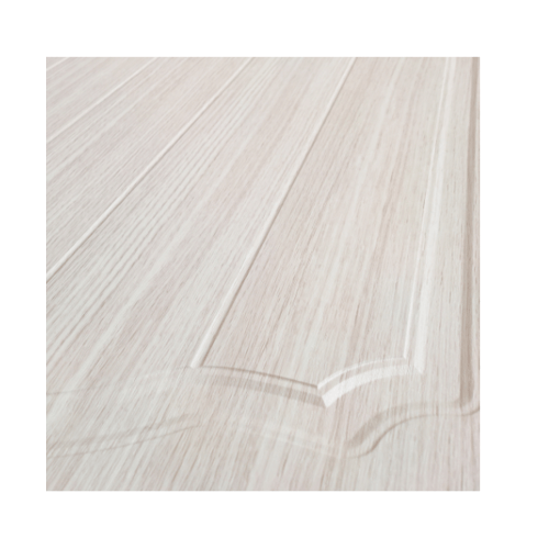 HOLZTUR ประตูปิดผิวพีวีซี บานทึบลูกฟัก PVC-P18-2 80x200ซม. SILVER OAK