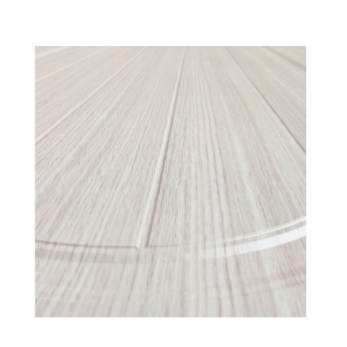 HOLZTUR ประตูปิดผิวพีวีซี บานทึบลูกฟัก PVC-P18-2 80x200ซม. SILVER OAK