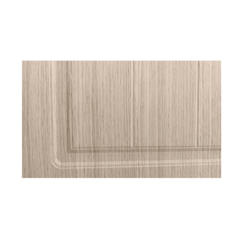 HOLZTUR ประตูปิดผิวพีวีซี บานทึบลูกฟัก PVC-P19-2 80x200ซม. SILVER OAK