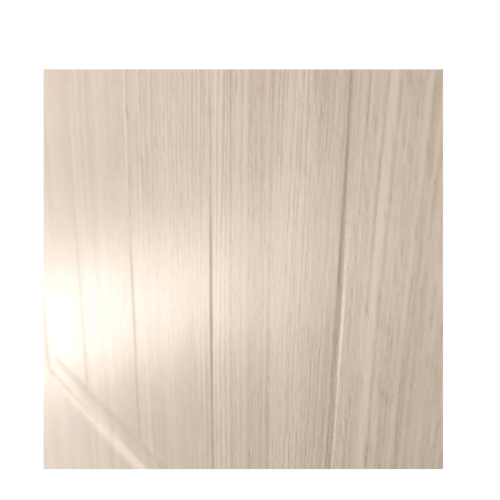 HOLZTUR ประตูปิดผิวพีวีซี บานทึบลูกฟัก PVC-P19-2 80x200ซม. SILVER OAK