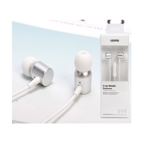 USUPSO หูฟัง In-ear 8424 สีขาว (#I9)