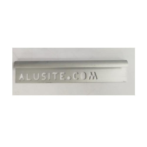 Alusite คิ้วอลูมิเนียมแบบโค้ง 12 มม. ยาว 2 เมตร รุ่น ATR120 สีีเงินด้าน