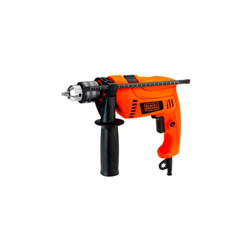 BLACK+DECKER ชุดสว่านกระแทกไฟฟ้า 13มม. 550W รุ่น HD555KMPR-B1