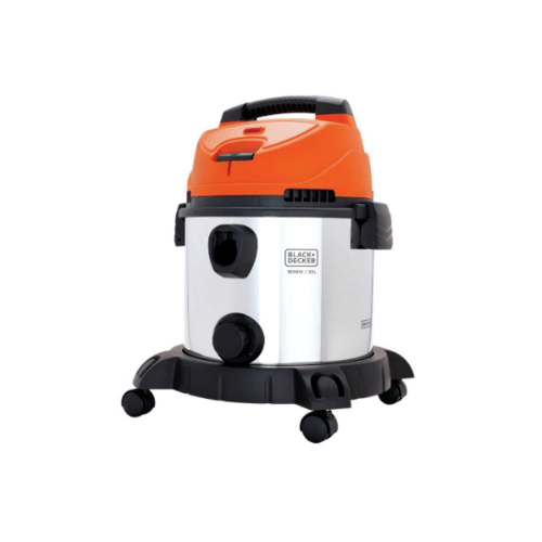 BLACK+DECKER เครื่องดูดฝุ่นเปียกและแห้ง 20L 1600W BDWDS20-B1 สีส้ม