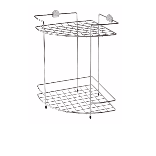ชั้นวางของเข้ามุม  2 ชั้น PRIME PW-3920-1 สแตนเลส