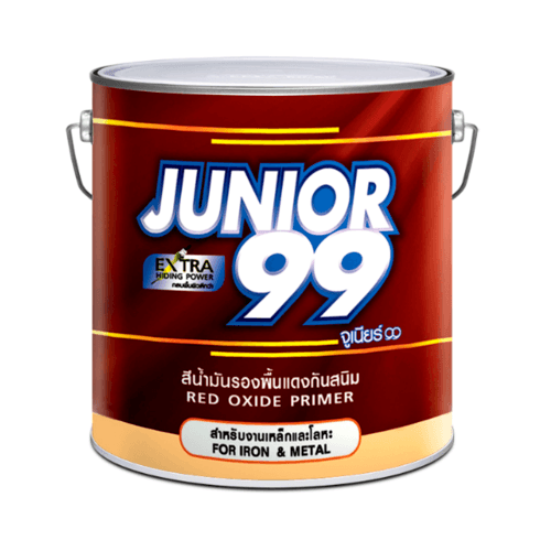 NIPPON สีรองพื้นกันสนิม  จูเนียร์ 99 เรดออกไซด์ 5 กล. สีแดง