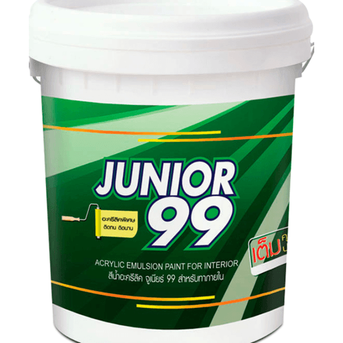 NIPPON PAINT สีน้ำภายใน JUNIOR 99 300 ขนาด 1 แกลลอน สีขาว