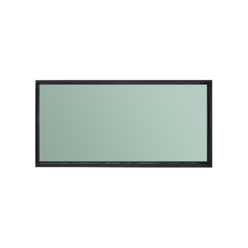 A PLUS SAHARA หน้าต่างอะลูมิเนียม ช่องแสง 160x40ซม. สีดำ