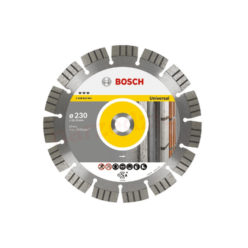 BOSCH ใบตัดเพชร 9  Bosch Best for Universal and Metal #665