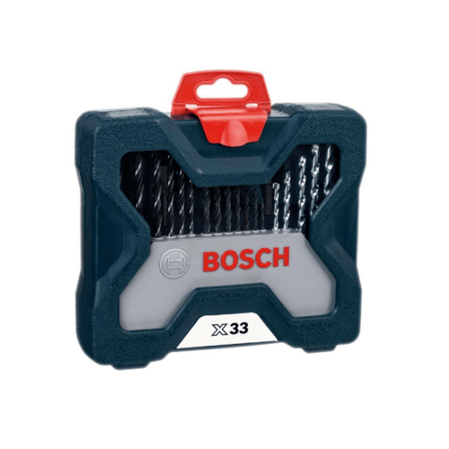 BOSCH ชุดดอกไขควงและดอกเจาะ  X-Line 33 ชิ้น สีน้ำเงิน