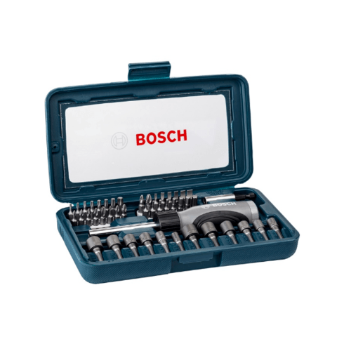 BOSCH ชุดไขควงมือ X Line 46Pcs Bosch X Line 46Pcs  สีน้ำเงิน