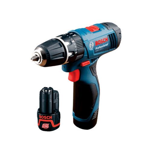 BOSCH สว่านกระแทกไร้สาย 10มม. 12V รุ่น GSB120-Li Gen3 พร้อมแบตเตอรี่ 1.5Ah 2ก้อน