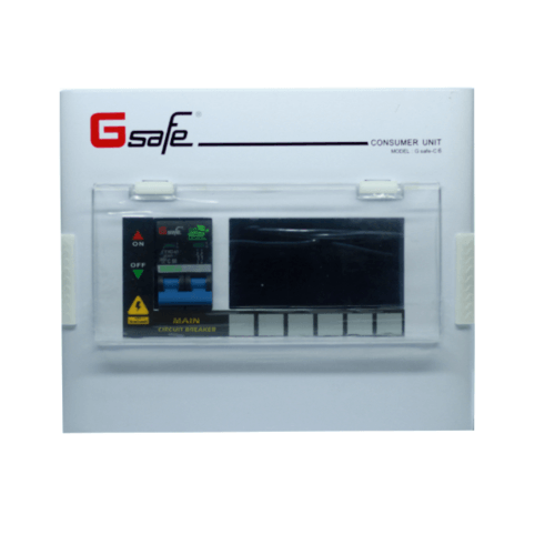 G-Safe ตู้คอนซูมเมอร์+เมน 6 ช่อง 50A