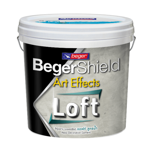 Beger อาร์ท เอฟเฟ็กซ์ ลอฟท์ สูตรน้ำ #AAF-0102 ชุด Light Grey