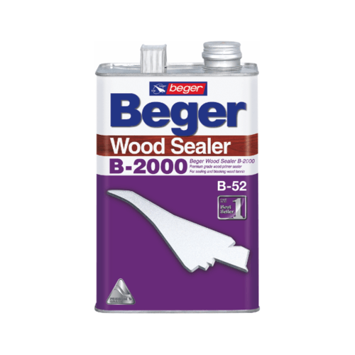 Beger น้ำยารองพื้นกันยางไม้ ยูนีเทน-วู๊ดซีลเลอร์ B-2000 1กล.