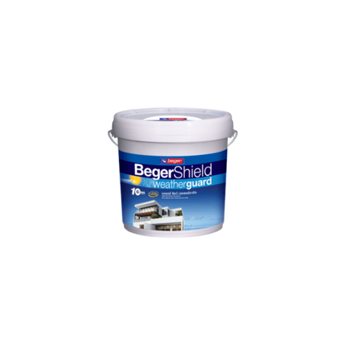 Beger สีน้ำอะครีลิก  เบเยอร์ชิลด์ เวธเธอร์การ์ด กึ่งเงากึ่งด้าน 3.5ลิตร เบส B
