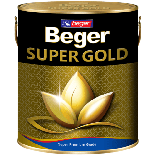 Beger สีทองคำ A/E 234 1กล. สูตรน้ำมัน เฉดสีทองคำสวิส