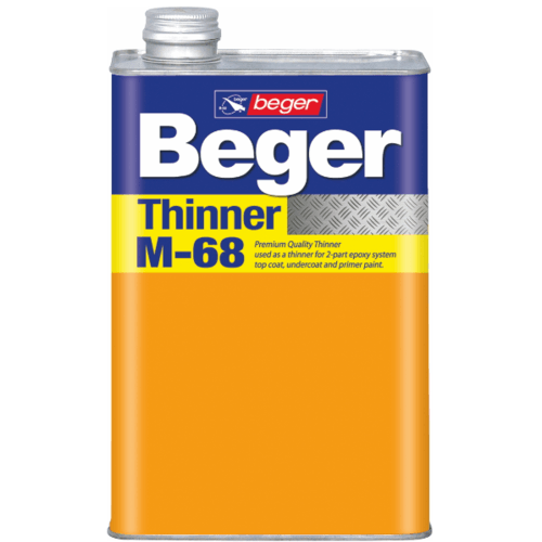 Beger ทินเนอร์ M-68 1กป. (ใช้เจือจางสีอีพ็อกซี่ ชนิด2ส่วน)