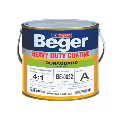 Beger สีทาทับหน้า ดูราการ์ด BE-7035 ภายใน ชุด กล. Cool Grey