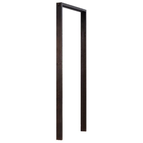 D2D วงกบประตูไม้ดักลาสเฟอร์ Eco Pine  FJ COM.1 51x200cm. สีแบล็คแอช