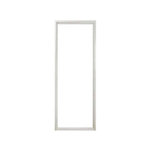 PROFESSIONAL DOOR วงกบประตูเหล็ก ทนไฟ FFD100LC (เปิดซ้าย) 100x200ซม. สีครีม