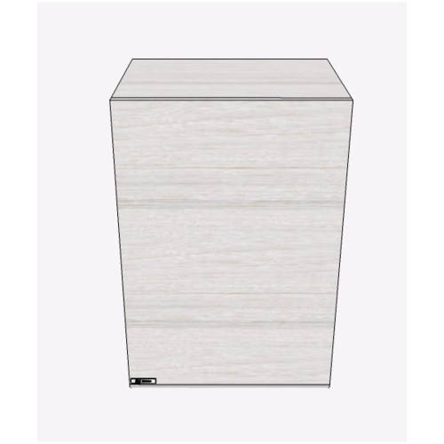 MJ ตู้แขวนเสริม 35x43x66 ซม. SAV-WS604-W สีขาว