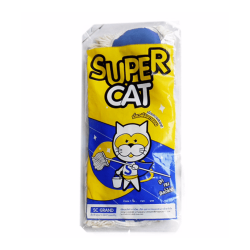 SUPERCAT อะไหล่ม็อบดันฝุ่น 15 นิ้ว ขนาด 16x41x3 ซม. สีขาว