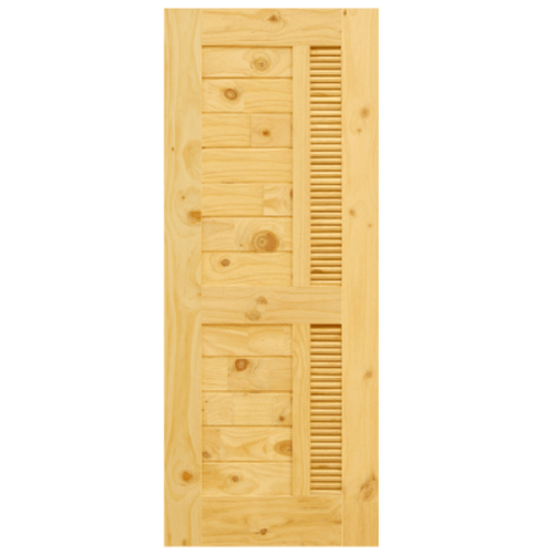ประตู Eco Pine-019(สนนิวซีแลนด์) 90x200 cm.