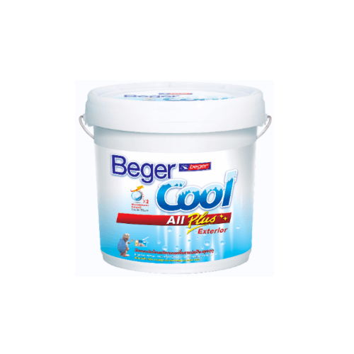 Beger สีรองพื้นปูนใหม่ เบเยอร์คูล ออล พลัส #6000 5กล. สูตรน้ำ