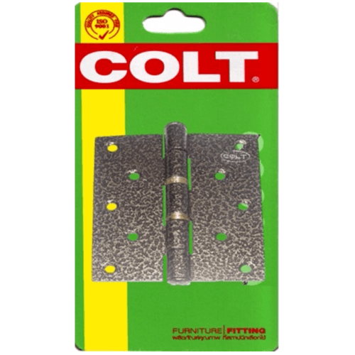 บานพับมีแหวน COLT #343 4นิ้วx3นิ้ว AC ไม่มีจุ๊ก