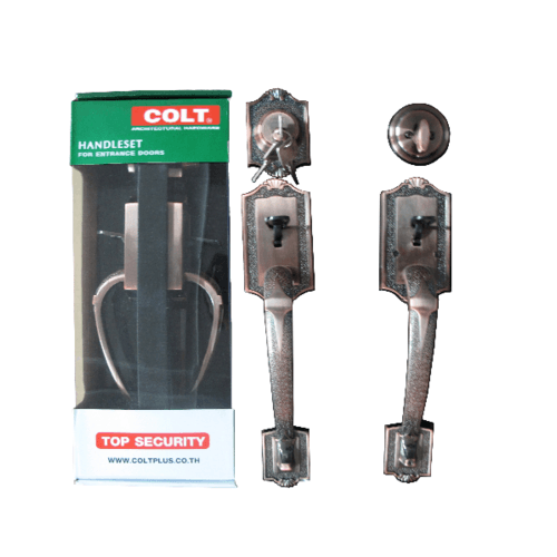ชุดมือจับประตูใหญ่ COLT#6037 AC (Double  Handle)