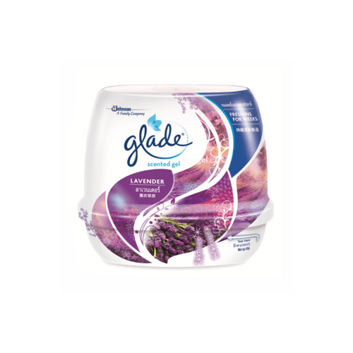 GLADE เกลด เซ็นท์เต็ดเจลปรับอากาศ กลิ่นลาเวนเดอร์ 180 กรัม